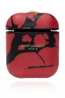 Saint Laurent AirPods case with logo